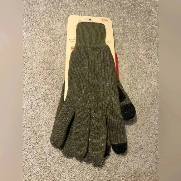 NWT Levi's Max Warmth Comfort Fit Men's Heat Retention Easy Texting Knit Gloves - Picture 2 of 3